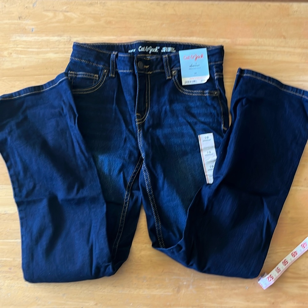 NWT cat and jack boot cut jeans
